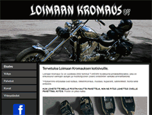 Tablet Screenshot of loimaankromaus.fi